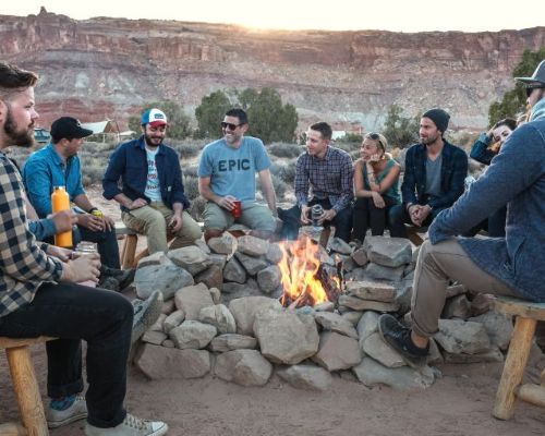 Around a Campfire